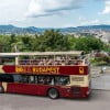 Big Bus в Будапеште на холме Геллерт