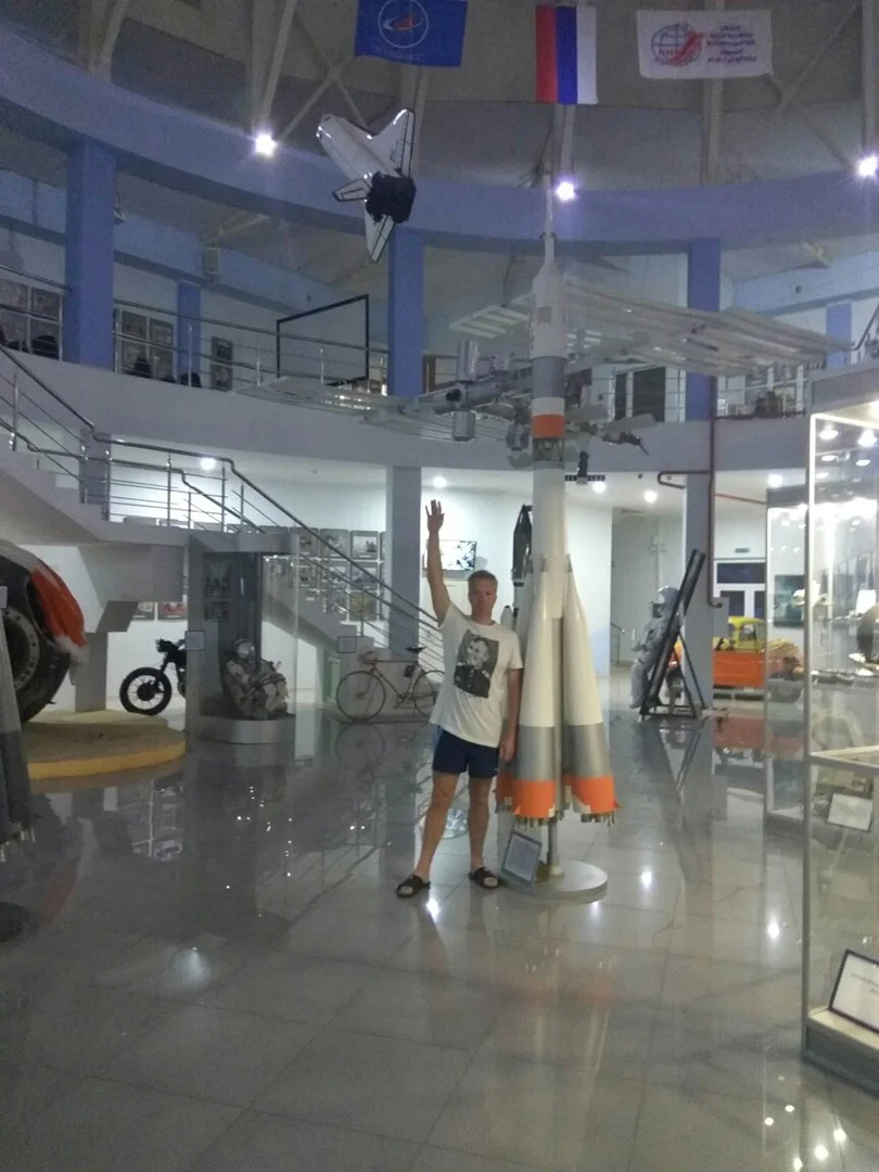 Музей космонавтики в Архипо-Осиповке - интерьер