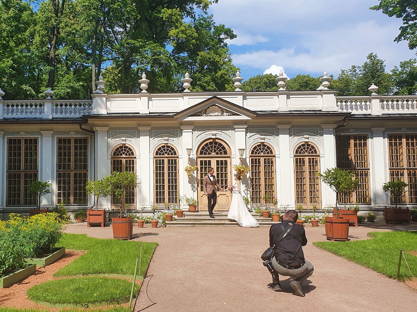Малая оранжерея в Летнем саду СПБ
