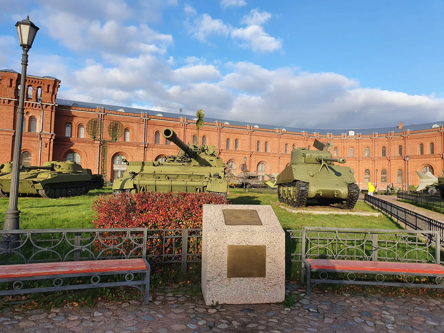 Музей Артиллерии в СПБ, двор