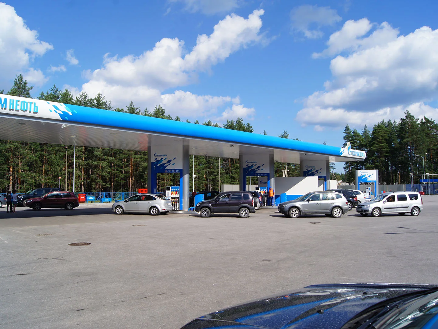 АЗС Газпром-нефть в Приозерске