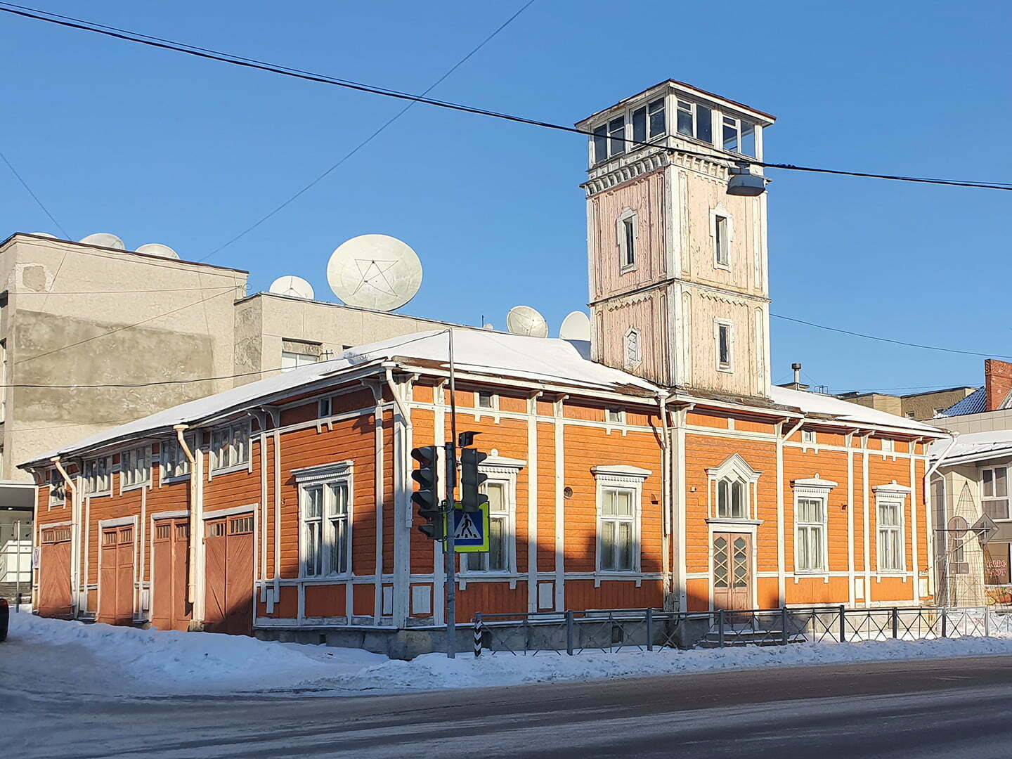 Пожарное депо, 1888 год, архитектор Ивар Аминов, Сортавала