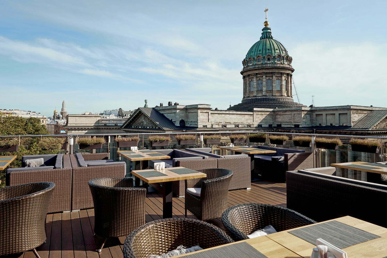 Санкт петербург рестораны на крыше