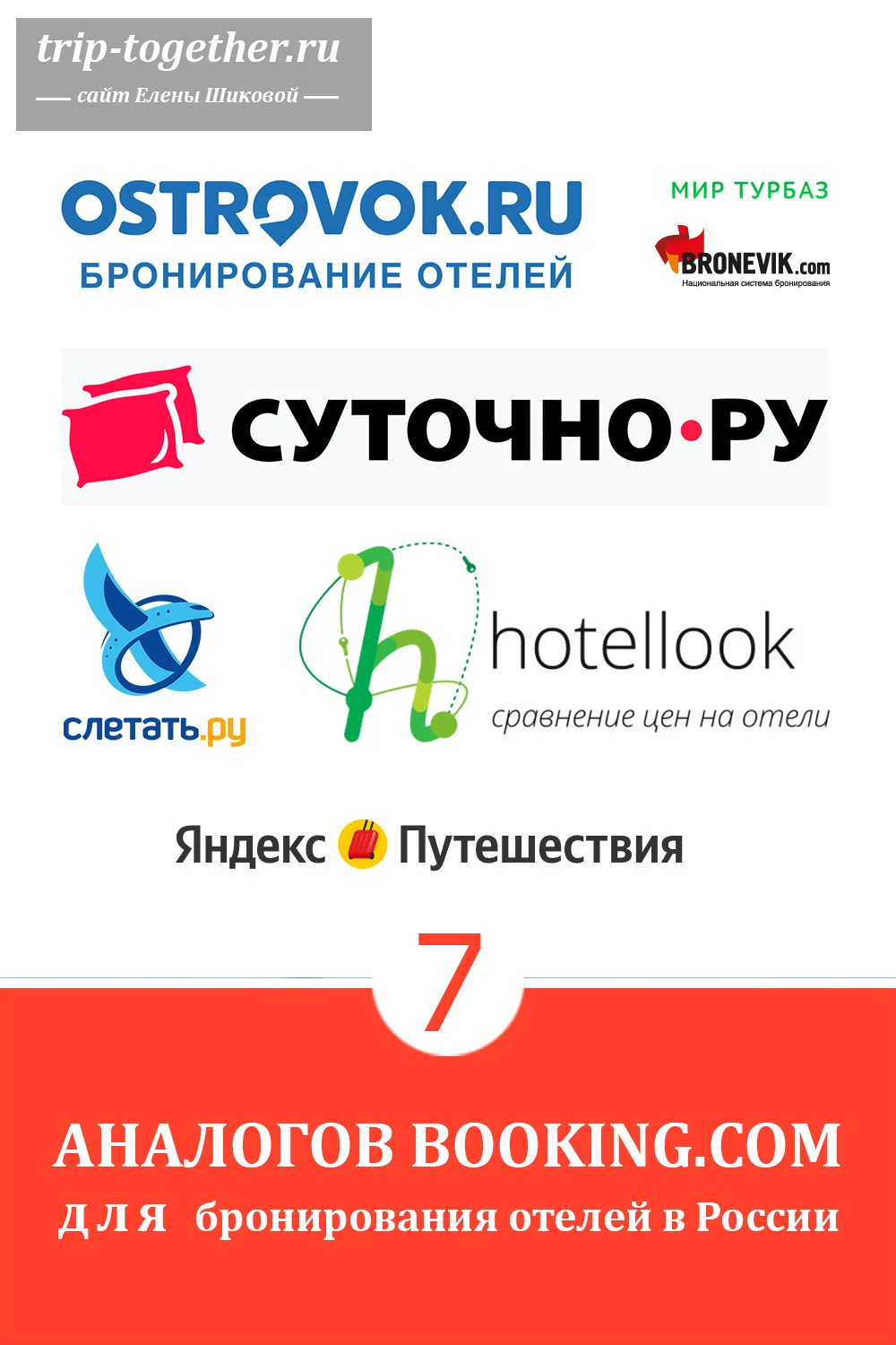 7 аналогов Booking.com для России и Белоруссии